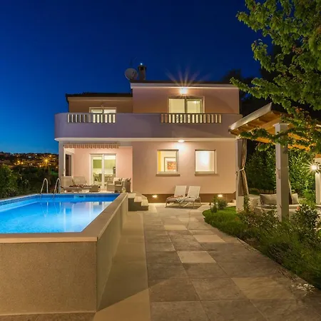 Villa Sweet Home Marija With Heated Pool Split Exterior photo